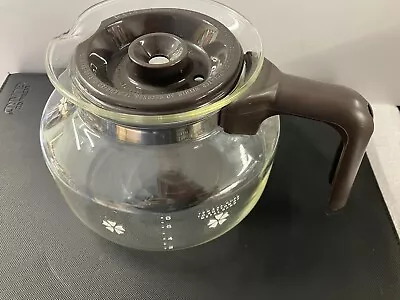 Vintage Mr. Coffee Replacement Pot Model D-7 Glass Decanter 10 Cup 1984 • $8.49