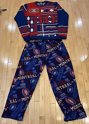 Montréal Canadiens Sweater And Pants - Sweater XL - Pants Large - NHL Hockey • $44.15