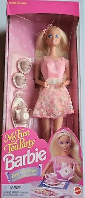 My First Tea Party Barbie Doll 1996 Mattel # 14592 • $25