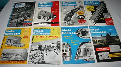 22 Model Railroader 1954 To 1968 Mixed Issues • $30