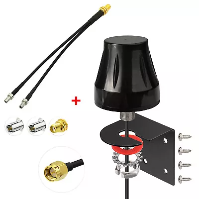 For Sprint Boost Mobile ZTE Warp Connect MF920 Fixed Mount Antenna&Adapter Cable • £17.99