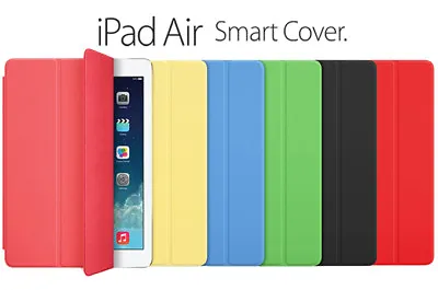 £39.99 • Buy Genuine Original Apple Polyurethane Smart Front Cover / Stand For IPad Air 1 & 2