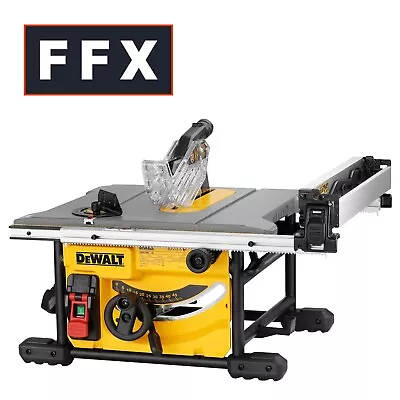 DeWalt DWE7485-GB 240V 210mm 1850W Compact Table Saw With Blade DWE7485 • £512.78