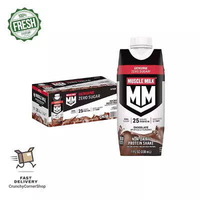 Muscle Milk Genuine Protein Shake Chocolate (11 Fl. Oz. 18 Pk.) • $41.10