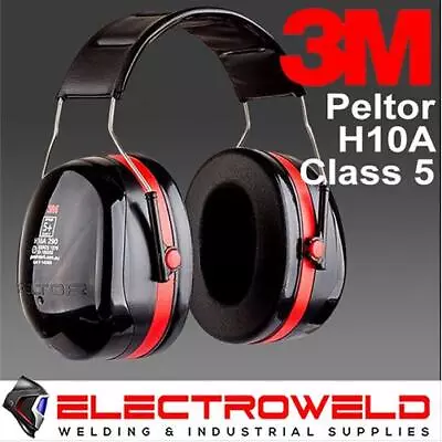 3M Peltor H10A Headband Earmuffs Noise Hearing Protection Ear Muffs PPE Class 5 • $56.95