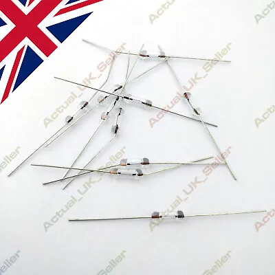 🇬🇧 10pcs Fast Blow Leaded Glass Fuses For PCB 3x10mm F 0.5A-5A Axial Leads • £3.90