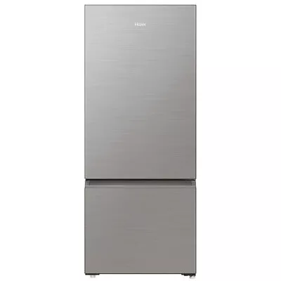 NEW Haier 433L Bottom Mount Refrigerator Satina Silver HRF420BS • $1063