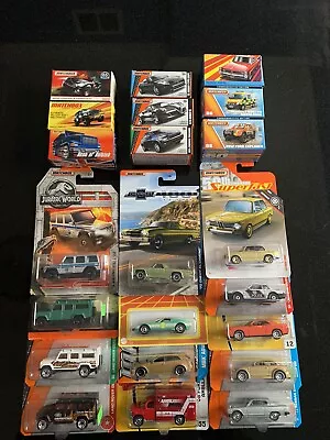 Matchbox Mixed Lot Of 22-60th Ann. Chevy Land Rover Superfast More • $39.99