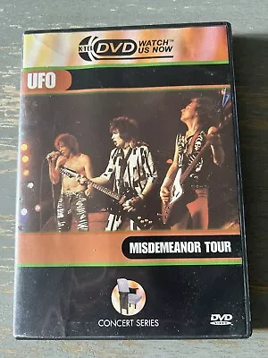 UFO: Misdemeanor Tour Live DVD K-Tel Concert Series 1985 • $28