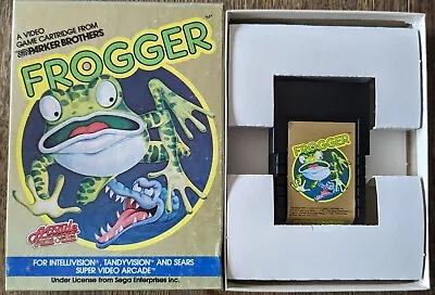 Frogger - Mattel Intellivision - Boxed & Complete! • £19.99