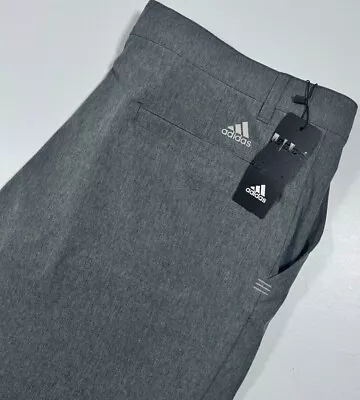 NWT Adidas Ultimate 365 Stretch Golf Shorts 32 34 36 38 Dark Grey 10” Heather A1 • $36.99