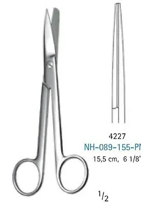 Chifa Medical Operating Dissecting Dissection Surgical Scissors Nurse Steel • £2.79