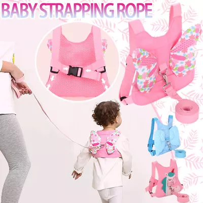 £5.88 • Buy Baby Safety Toddler Wing Walking Harness Child Strap Belt Keeper Reins Aid UK