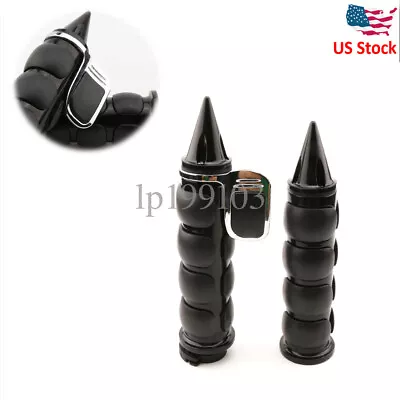 1  HandleBar Motorcycle Hand Grips For Kawasaki Vulcan VN 1600 800 900 1500 • $31.84