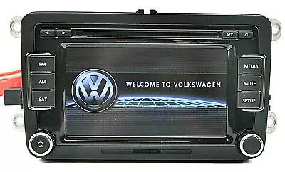 VW CC Passat Jetta Golf RCD510 Touch Screen Radio CD MP3 • $149.99