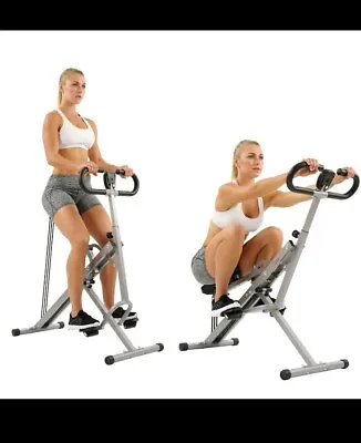 Sunny Health Fitness Upright Row-N-Ride Rowing DB Method Squat Machine NO. 077S • $100
