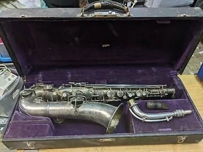 CG Conn Elkhart Saxophone C Melody #132XXX *For Parts* • $900
