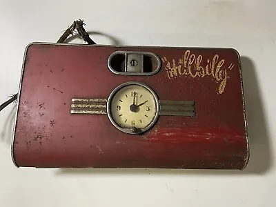 $95 • Buy Vintage Car Glove Box Door With Clock