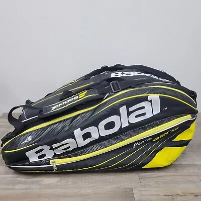 Babolat Pure Aero Yellow Black Tennis Racquet Bag/Backpack • $39.99