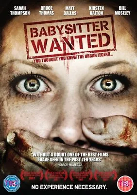 Babysitter Wanted DVD (2009) Sarah Thompson Barnes (DIR) Cert 18 Amazing Value • £2.52