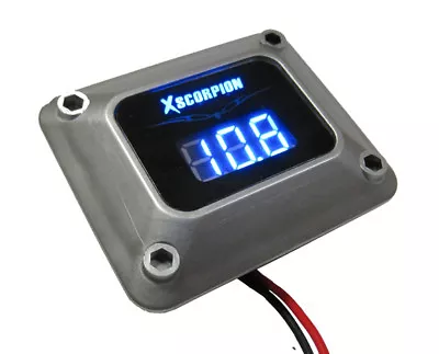 Digital 12V BLUE LED Voltage Volt Meter Amp Car Motorcycle Power Wiring • $15.99