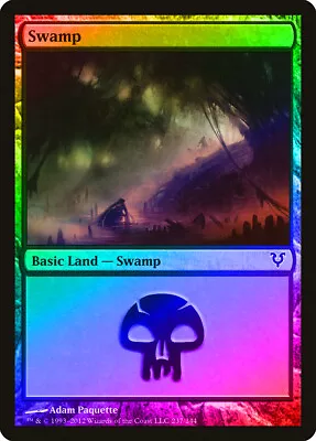 Swamp (237) FOIL Avacyn Restored NM Basic Land MAGIC GATHERING CARD ABUGames • $3.79