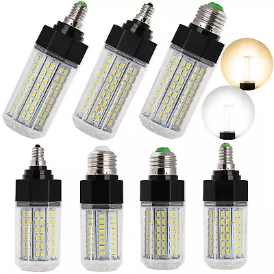 Dimmable E26 E27 E12 E14 LED Corn Light Bulb 21W 30W 32W 38W 5730 SMD White Lamp • $52.55