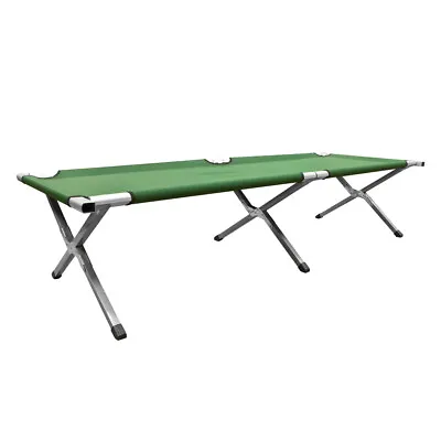 Milestone Camping Folding Camping Beds / 2 Styles / Camping Festivals Fishing • £39.99