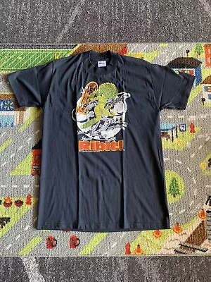 Vintage Ribbit Frank Thorne Graphitti Comic 1989 Sci Fi Black Shirt Large • $83