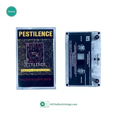 Pestilence – Malleus Maleficarum Cassette Tape (1988) US 1st Death Metal TESTED • $42