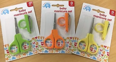 Baby Toddler Grooming Manicure Set Nail Scissors Clippers • £3.79