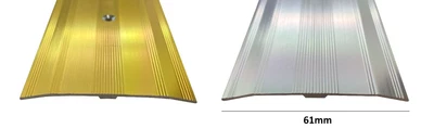 £7.35 • Buy 61mm Extra Wide Cover Strip VINYL METAL CARPET DOOR BAR THRESHOLD TRIM