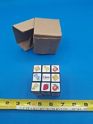 Vintage 1980s Chex Cereal Rubik's Cube Rubix Ralston Premium Promo • $4.95