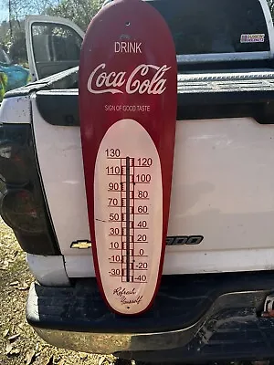 Vintage Coke Coca Cola Cigar  Style Soda  Thermometer • $300