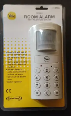 Yale Motion Sensor Alarm With Telephone Auto Dialer • £25