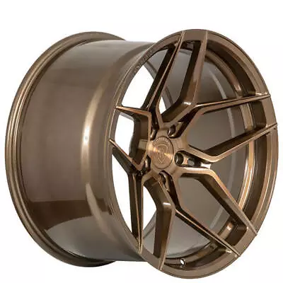 (4) 19  Staggered Rohana Wheels RFX11 Brushed Bronze Rims (B12) • $2340