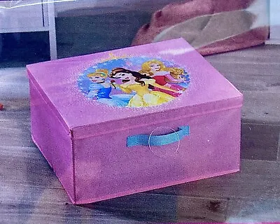 £11.49 • Buy DISNEY Princess Children’s Storage Toy Box & Lid Bedroom Play Organisation - NEW
