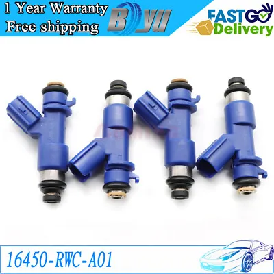 4x New Fuel Injector 16450-RWC-A01 For Honda Civic 1.6L 2.0L FJ983 16450RWCA01 • $52.98