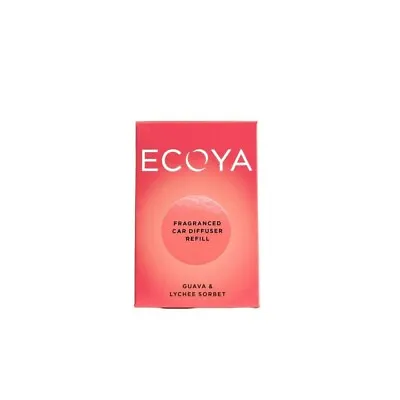 $13 • Buy Ecoya Car Diffuser Refill - Guava & Lychee Sorbet