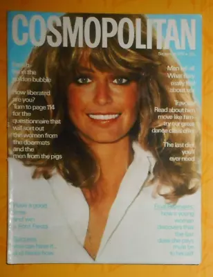 Cosmopolitan September 1978 Farrah Fawcett John Travolta . • £24.99