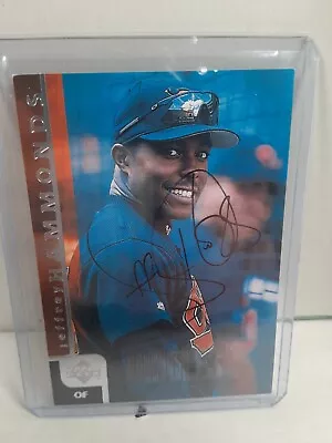 Jeffrey Hammonds Autographed Baseball Card 1998 Upper Deck Orioles 41 $1.08 S&H  • $2.25