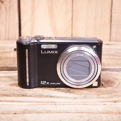 Panasonic Lumix DMC-TZ6 10.1MP Digital Compact Camera Black - See Description • £14.95