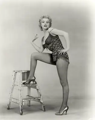 Marilyn Monroe With The Leg On The Stairs 8x10 Picture Celebrity Print • $3.98