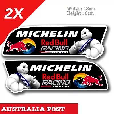 Red Bull Racing Australia MIECHLIN Man Logo Decal  Sticker • $8.10