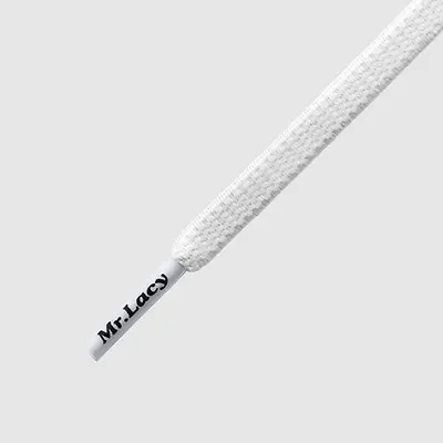 Elastic Laces Mr Lacy Flexies Elastic Flex Shoelaces - 110 Cm White • £9.48