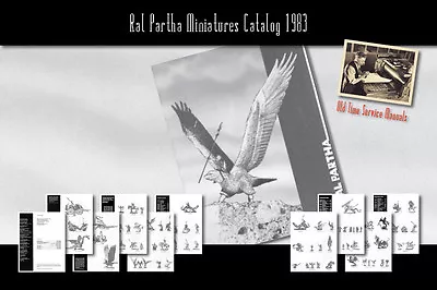 $10.99 • Buy Ral Partha Miniatures Catalog 1983 Dungeons And Dragons D&D Wargames Fantasy NEW