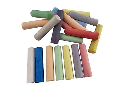 Giant Chunky Chalks | 7 Colours | Available In Varied Pack Sizes | Pavement Chal • £3.49