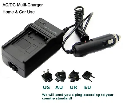 AC/DC DMW-BCM13 E Battery Charger For Panasonic Lumix DMC-TZ55 TZ55K TZ55W TZ60K • £8.82