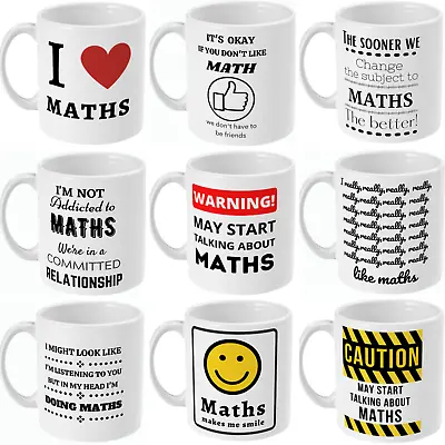 Maths Mug | Maths Gifts | Gift For Maths Lovers | Mathematics Theme Birthday Cup • £11.99