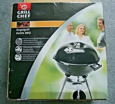 £24.95 • Buy Grill Chef By Landmann Kettle Bbq New In Box (collection From Yo16 If Required)